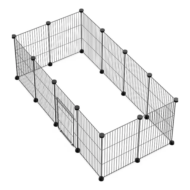 Jaula - Corral Jardin Conejos Cobayos Hamster 12 Paneles
