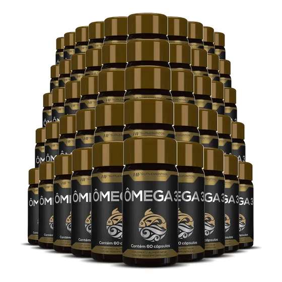 50x Omega 3 Premium 60caps 1400mg Hf Suplements Atacado