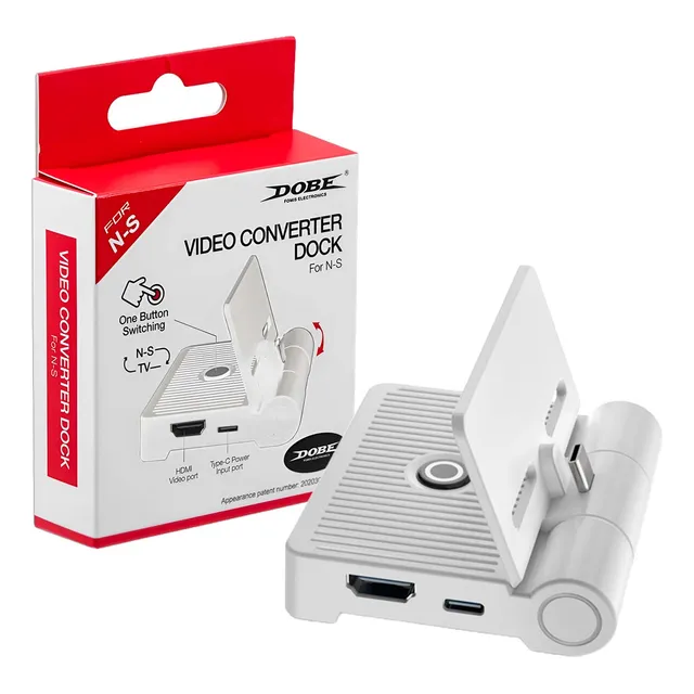 Video Dock Convertidor Compatible: Nintendo Swich Fat Y Oled
