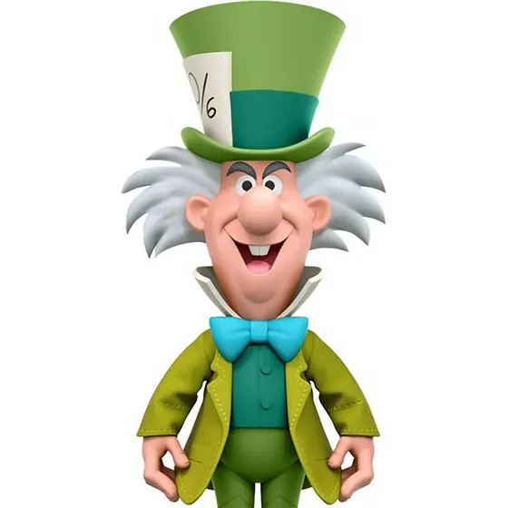 Mad Hatter Sombrerero Alice In Wonderland Super 7 Ultimates