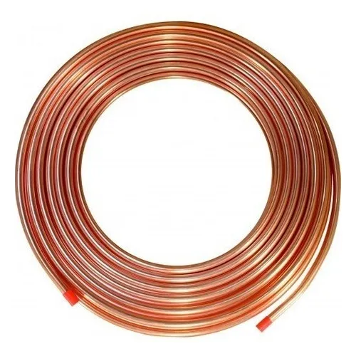 Tubería De Cobre Flexible 3/8 Pulgada Rollo 15mts