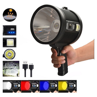 Lámpara De Mano Led Spot Light Focus 90000 Lúmenes Lámpara De Mano Led Spot Light Focus 90000 Lúmenes