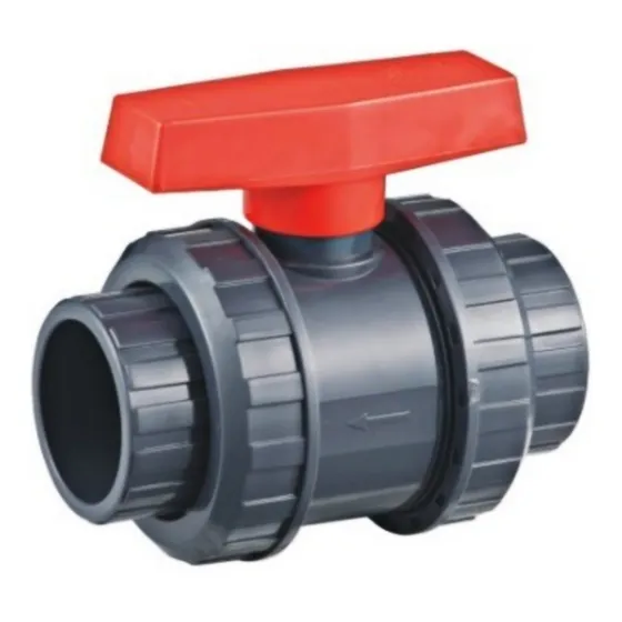 Llave Valvula Pvc Doble Union Universal 4 Pulgadas