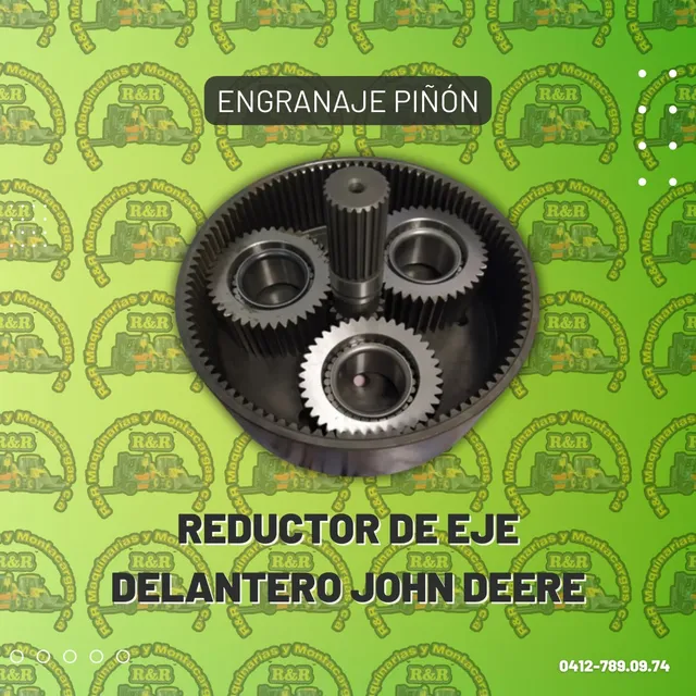 Engranaje Piñón Reductor De Eje Delantero John Deere