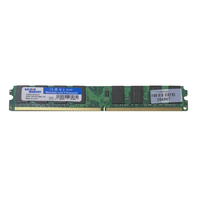 Memoria Ram Ddr2 2gb 800mhz Dimm Golden Memory Para Pc
