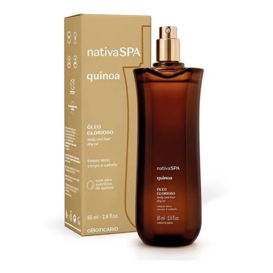 Nativa Spa Aceite Multifuncional Glorioso Quinua 85ml
