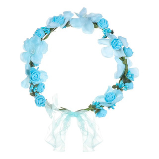 Nuevo Diadema Con Forma De Corona De Flores For Boda, Nuevo Diadema Con Forma De Corona De Flores For Boda,