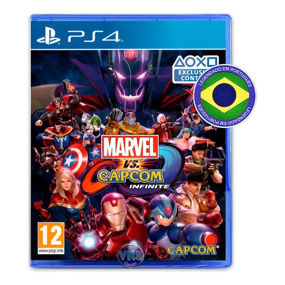 Marvel Vs. Capcom Infinite - Ps4 - Mídia Física