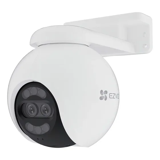 Ezviz H80x Dual 4K + 1080p Cámara de Seguridad Doble Lente WIFI 8MP+2MP Exterior Color Blanco | Cuotas sin interés