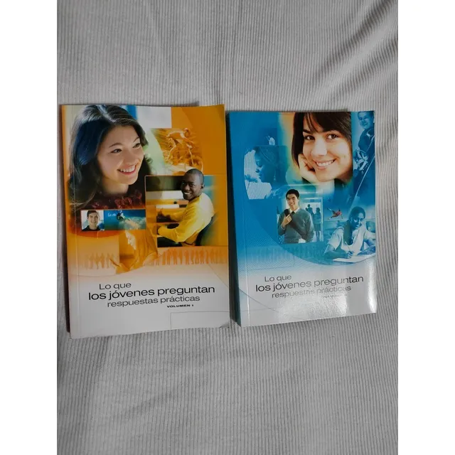 Libro Lo Que Los Jóvenes Preguntan 1 Y 2.