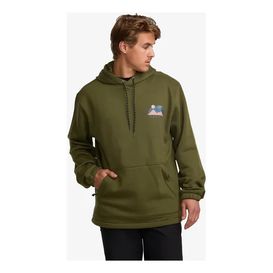 Polerón Billabong Hombre Compass Pullover Verde