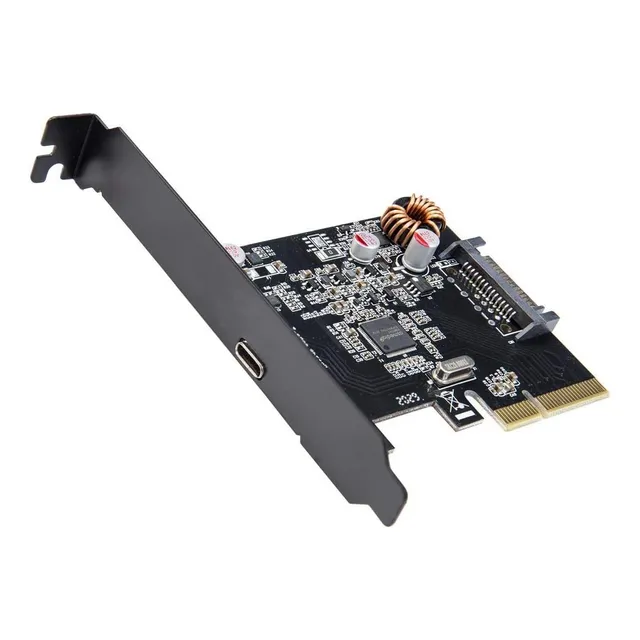 Syba Single Port Usb-c 32 Gen 2x2 Pci-e Gen 3 X4 Card Of