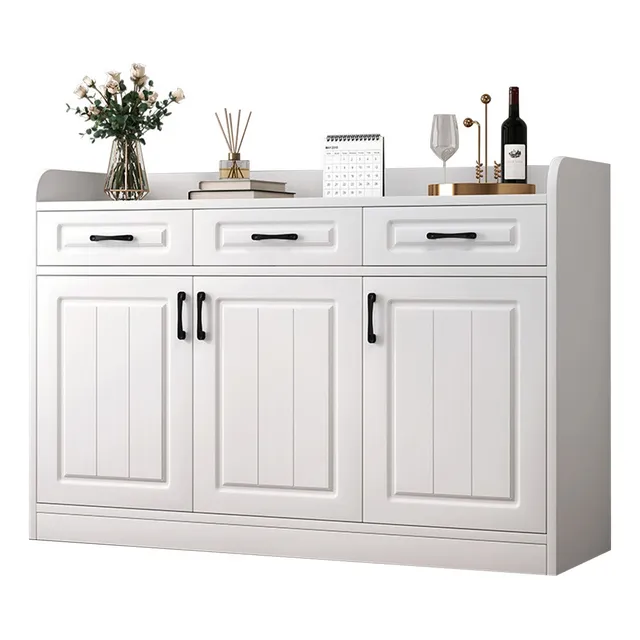 Credenza Bufetera Blanco Mueble Organizador Europeo Moderno Blanco