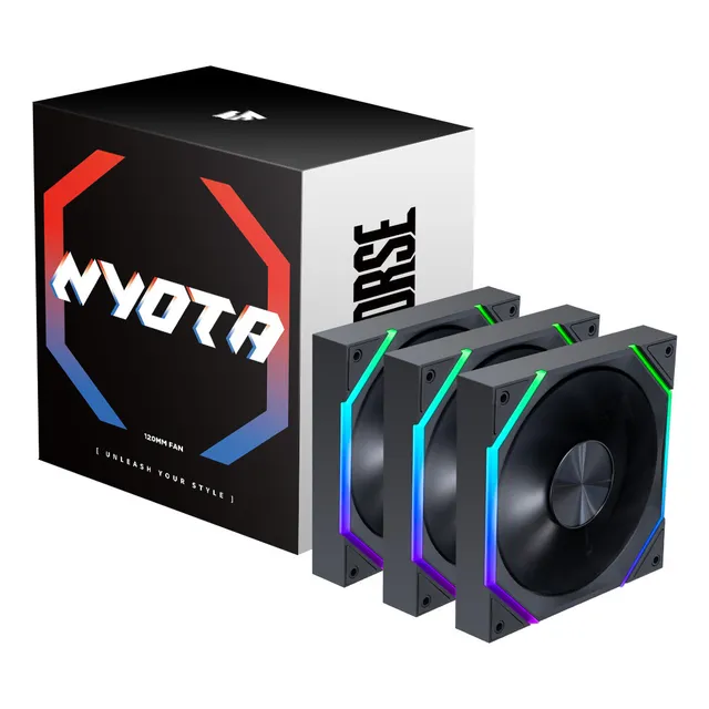 Cooler Fan Argb 3 Pack Ventilador Cpu Gabinete 120mm Reverse