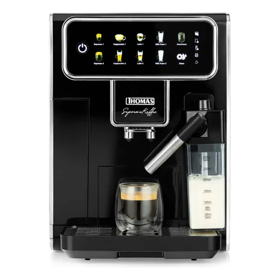 Cafetera Automática Supremakaffee Th-175deml Color Negro