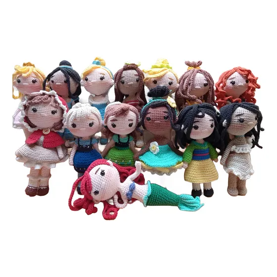 Princesas Disney Amigurumis