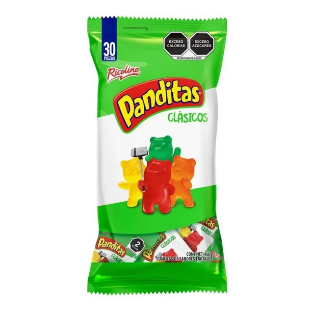 Gomitas Panditas Ricolino Clásicos De 450 Grs