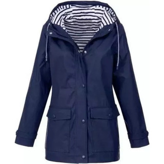 Gabardina Dama Con Gorro Desmontable Impermeable C Gabardina Dama Con Gorro Desmontable Impermeable C