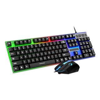 Kits De Teclado Y Mouse Gamer Profesional Rgb Computadora Kits De Teclado Y Mouse Gamer Profesional Rgb Computadora