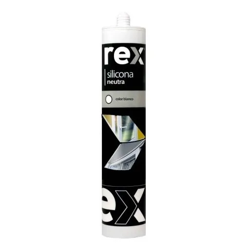Silicona Neutra Blanca 300 Ml Rex