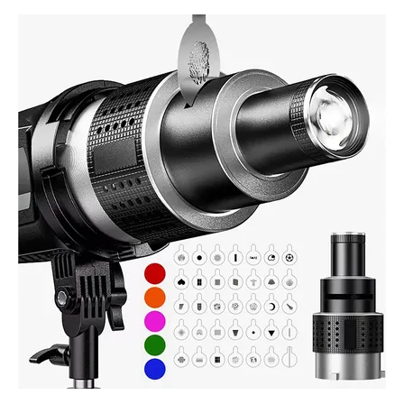 Vedo Lente Projeção Lente Spot Filtros Efeito Janela Kit 35