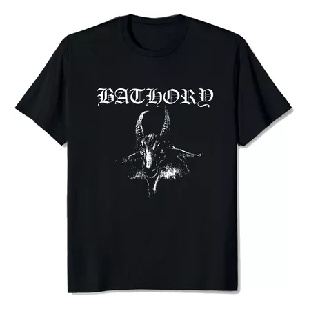 Remera Algodón Bathory ! -rock-metal-