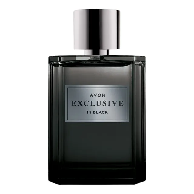 Perfume Exclusive In Black Avon Spray 75 Ml + Bolsa D Regalo