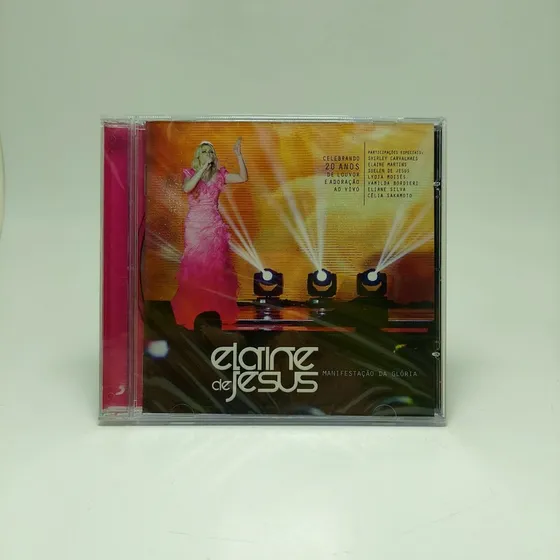 Cd Elaine De Jesus - Manifestação Da Glória