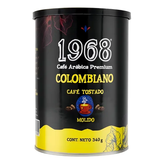 Café 1968 colombiano molido 340gr
