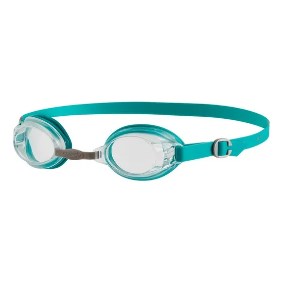 Antiparras Speedo® Jet Adulto Natación Entrenamiento Antifog Color Verde/Transparente (408)