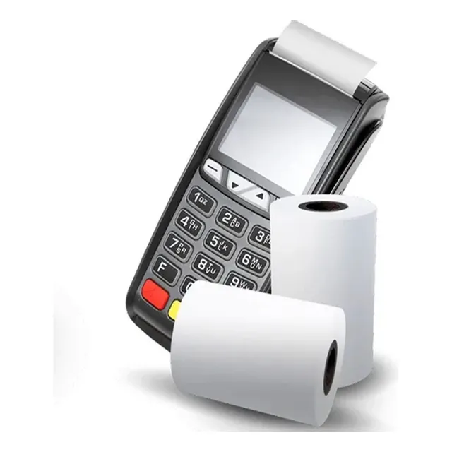 24 Rollos Papel Térmico 57mm X 15 Metros Datáfono Impresora 