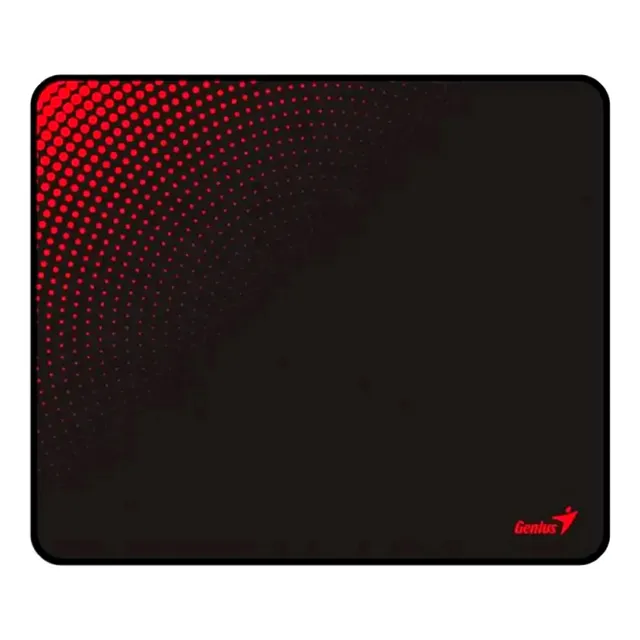 MOUSE PAD GENIUS G-PAD 230S 23X19CM ANTIDESLIZANTE BORDES COSIDOS NEGRO