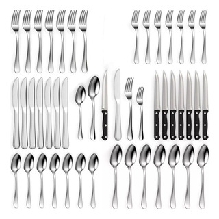 Juego De 48pcs Cuchillo, Tenedor Y Cuchara Acero Inoxidable Juego De 48pcs Cuchillo, Tenedor Y Cuchara Acero Inoxidable