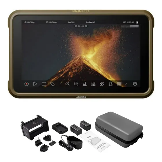 Monitor-gravador Atomos Ninja Ultra 4k Com Hdr De 5,2  Touch