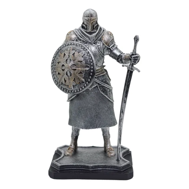 Figuras Decorativas Guerrero Antiguo Resina Edición Idekoart