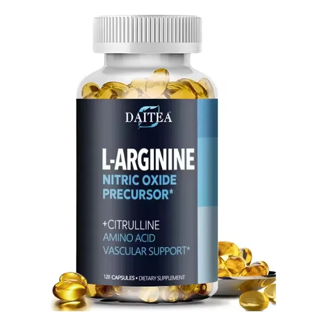 Aminoácidos L-arginina L-citrulina Oxido Nítrico 120 Cáps