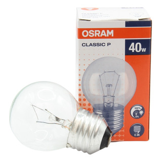 Foco Osram Para Horno/refrigerador P45 40w E26 Claro Foco Osram Para Horno/refrigerador P45 40w E26 Claro