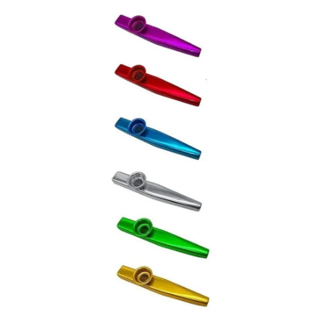 2 Flauta Ukulele Kazoo Instrumento Musical Viento Diafragma