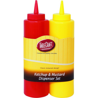 Dispensador De Salsa De Tomate Y Mostaza 2 Piezas 350 Ml Dispensador De Salsa De Tomate Y Mostaza 2 Piezas 350 Ml
