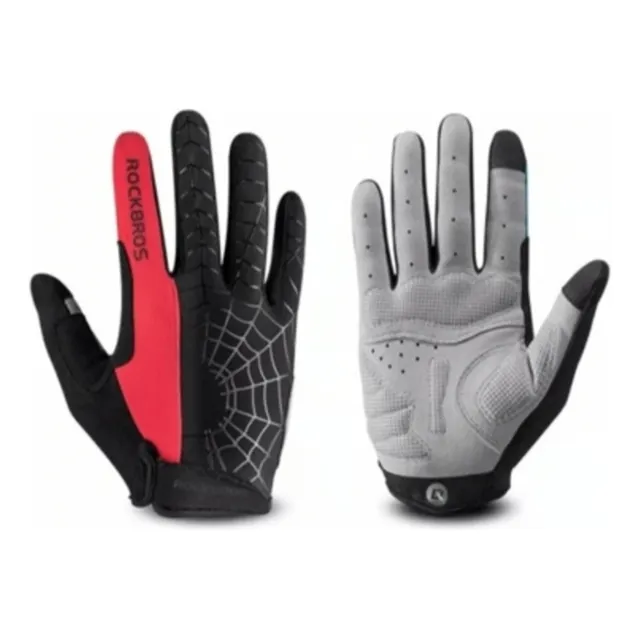 Guantes Ciclismo Ruta Mtb Rockbros Spider Talla M