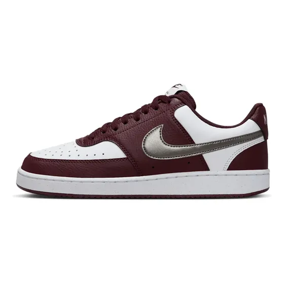 Zapatillas W Nike Court Vision Lo Nn Met Blanco Mujer