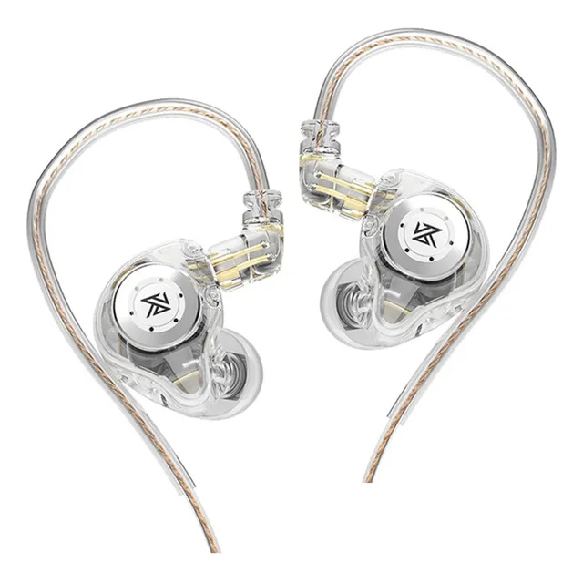 Auriculares con cable Kz Edx Pro sin micrófono de cristal
