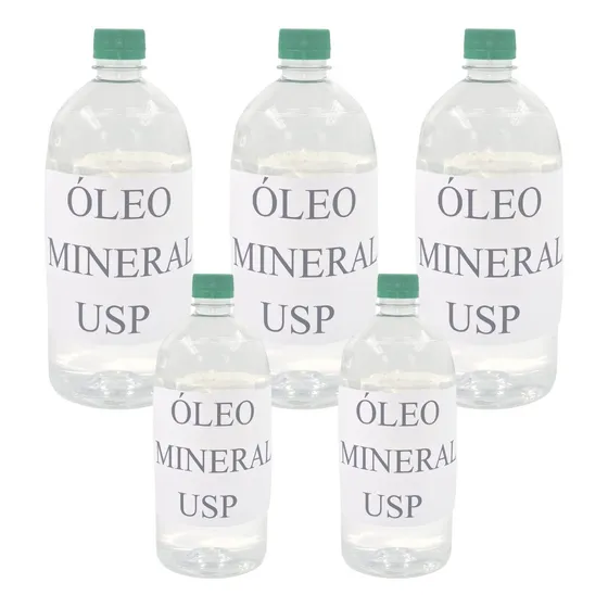 5 Litro Óleo Mineral Usp Para Produção Cosméticos Cremes