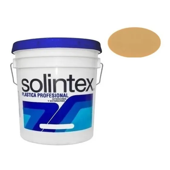 Pintura Caucho Dorado Intenso 126 Tipo B Cuñete Solintex