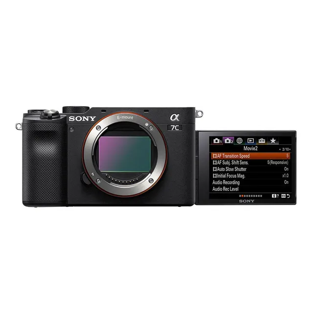 Cámara Sony Compacta Full-frame Alpha 7c Color Negro