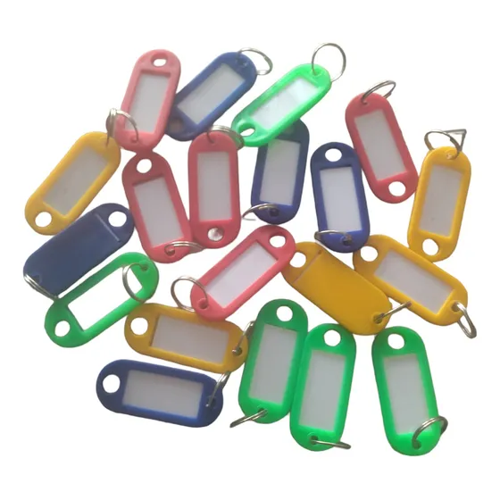 Marca Llaves Identificador Plástico 40und (2 Pqt)