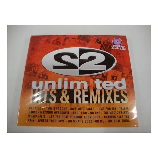 Cd  2 Unlimited - Hits E Remixes - Lacrado, Original.
