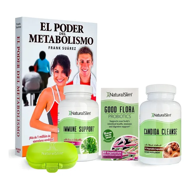 Candiseptic Kit Con Libro - Natural Slim Frank Suarez