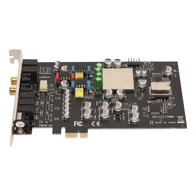 Tarjeta De Sonido Pcie Cm8828 7.1 Canales Tcxo Pcie Pc Para