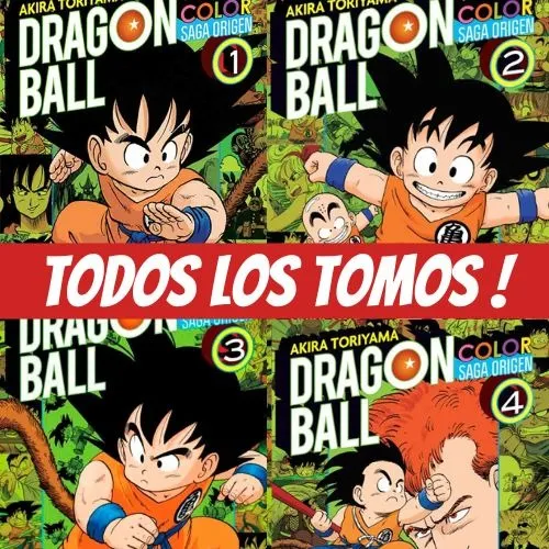 Manga Dragon Ball Color Saga Origen - Elige Tu Tomo - Ivrea